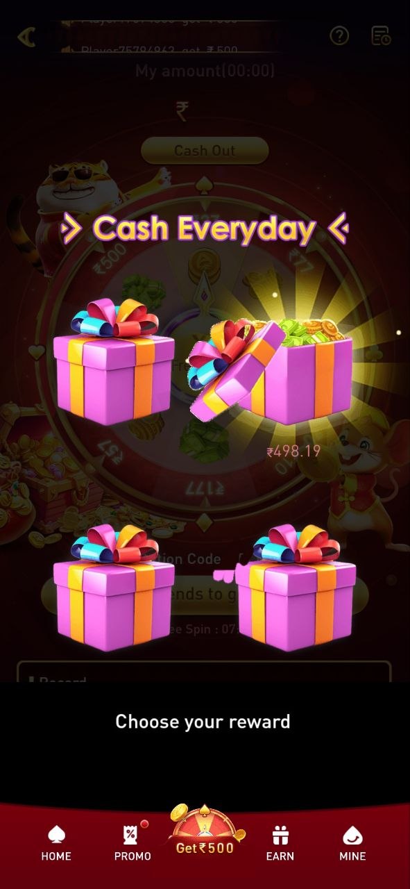 KA9 Game Cash Every Day Rewards