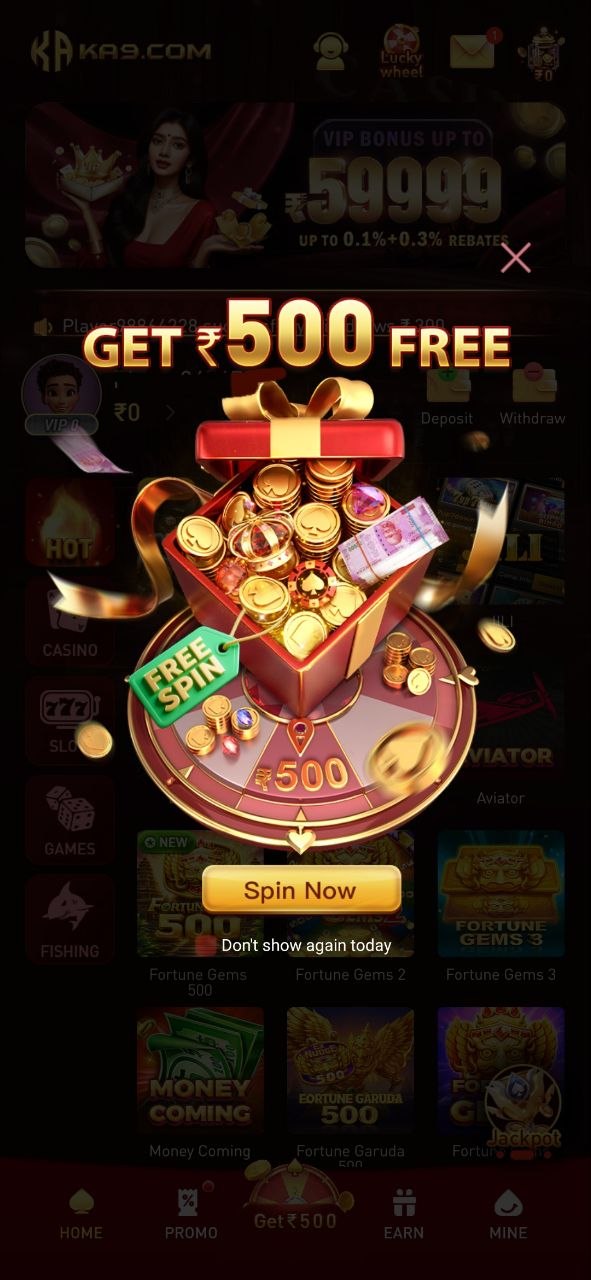 KA9 Game First Deposit Bonus Offer